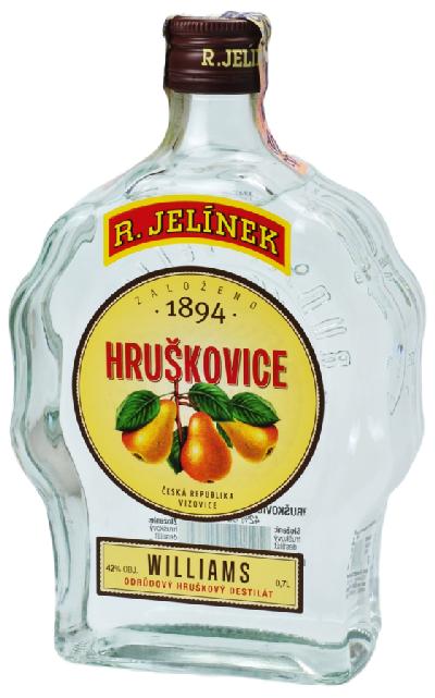 Jelínek Hruškovica Budík 42% 0,7l (holá láhev)