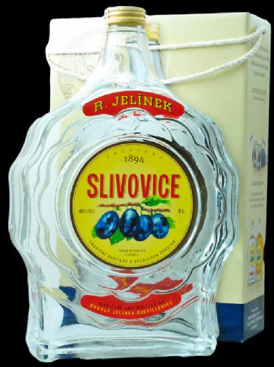 R. Jelínek Slivovice 45% 3,0L (dárkové balení kazeta)