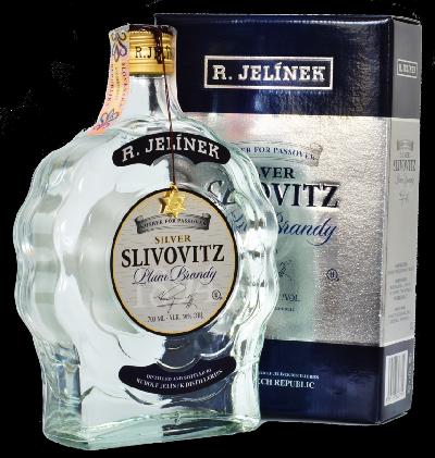 Jelínek Silver Slivovitz Kosher 50% 0.7L (karton)