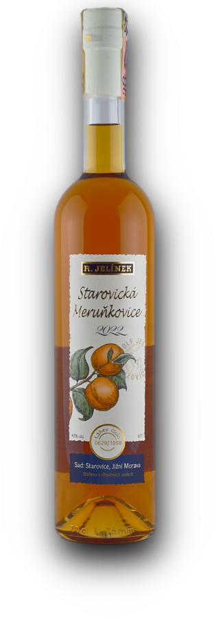 R. Jelínek Starovická Meruňkovice 42% 0,7 l