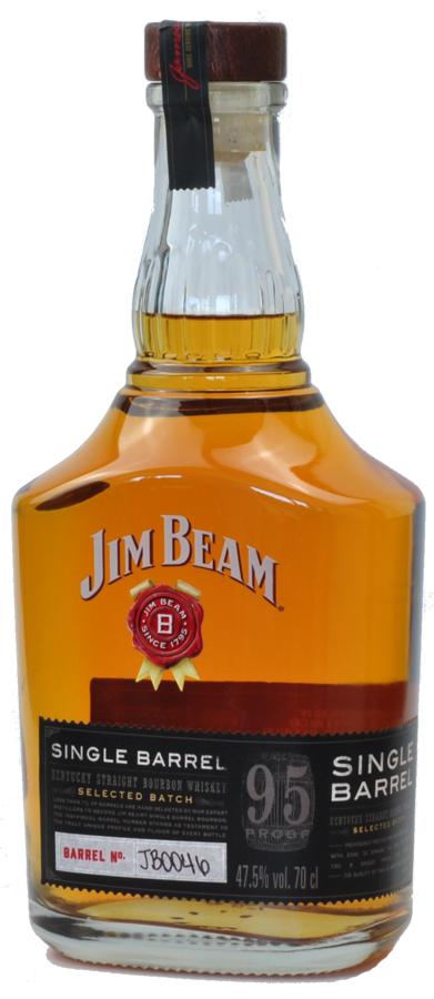 Jim Beam Single Barrel 47.5% 0.7L (holá láhev)