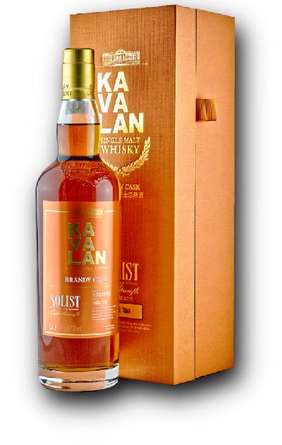 Kavalan Solist Brandy Cask 57,8% 0,7L (dárkové balení kazeta)