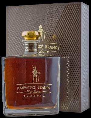Karpatské Brandy Exclusive 40% 0,7l (dárkové balení kazeta)