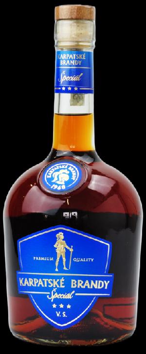 Karpatské Brandy Špeciál VS 38% 0.7L (holá láhev)