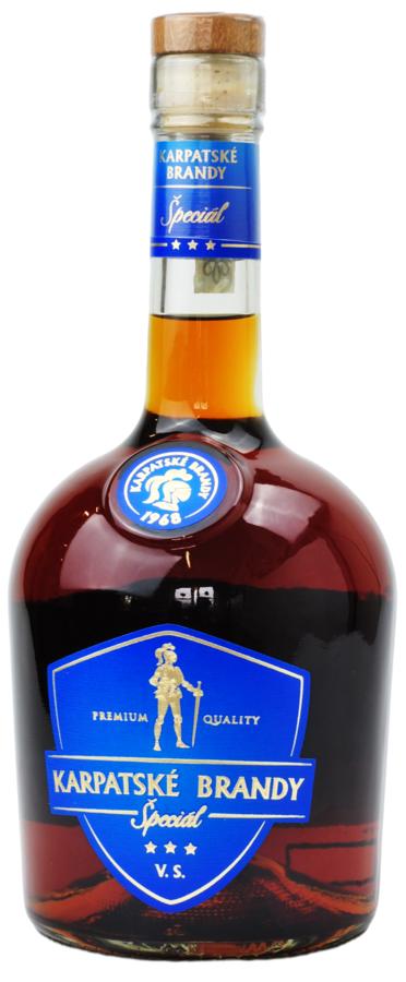 Karpatské Brandy Špeciál VS 38% 0.7L (holá láhev)