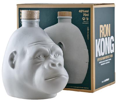 Kong Spiced Rainforest Rum White Design 40% 0,7L (karton)