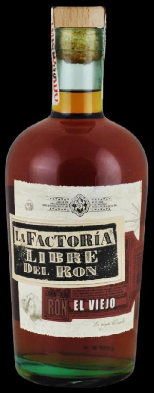 La Factoría Libre Del Ron Viejo 40% 0,7L (holá láhev)
