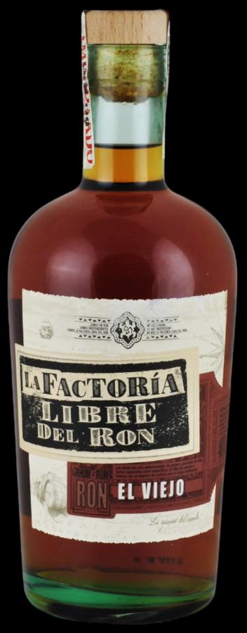 La Factoría Libre Del Ron Viejo 40% 0,7L (holá láhev)