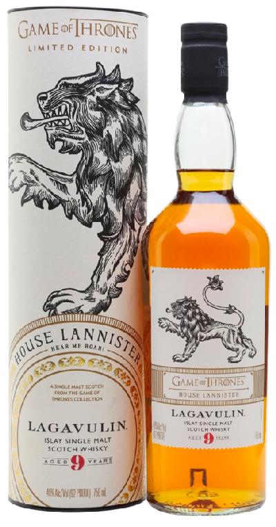 Lagavulin 9YO Game of Thrones House Lannister 46% 0,7l (tuba)
