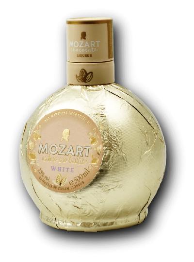 Mozart White Chocolate Vanilla Cream 15% 0,5L (holá láhev)