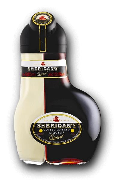 Sheridan's 15,5% 0,5l (holá láhev)