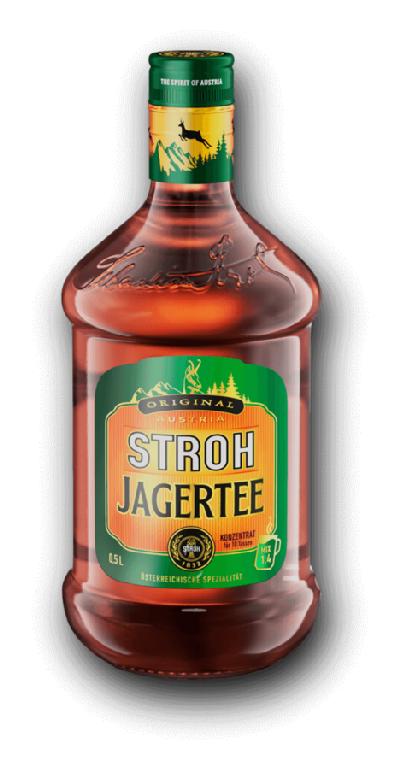 Stroh Jagertee 40% 0,5l (holá láhev)