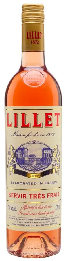 Lillet Rosé 17% 0,75L (holá láhev)