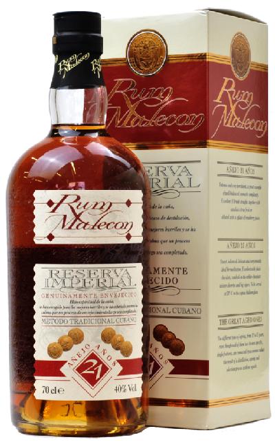 Malecon Reserva Imperial Anejo 21YO 40% 0,7L (karton)