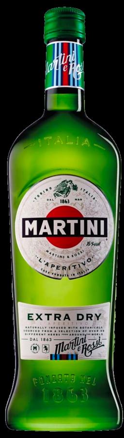 Martini Extra Dry 18% 0,75L (holá láhev)