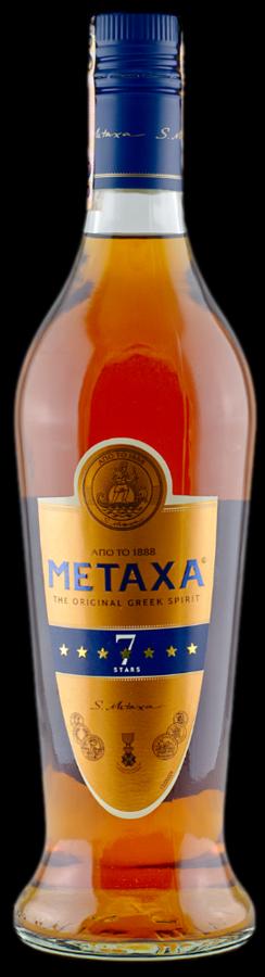 Metaxa 7* 40% 0,7L (holá láhev)