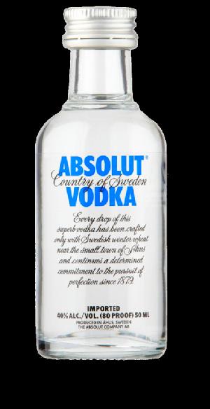 Mini Absolut 40% 0,05l (holá láhev)