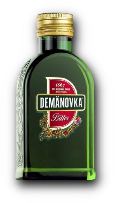 Mini Demänovka Bitter 38% 0,04l (holá láhev)