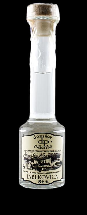 Domáca Pálenka Jablkovica Mini 52% 0,05L (holá láhev)