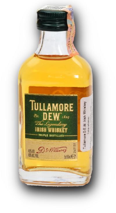Mini Tullamore Dew 40% 0.05L (holá láhev)