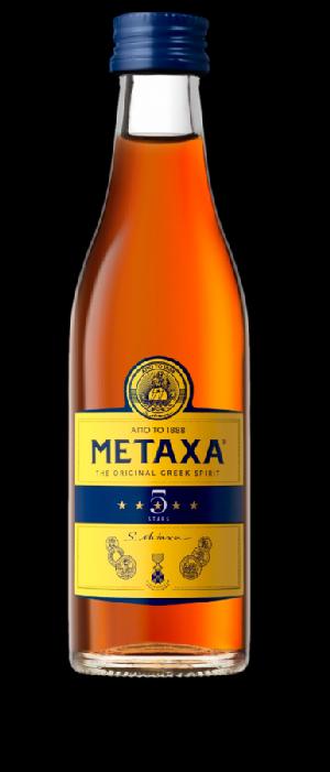 Mini Metaxa 5* 38% 0,05L (holá láhev)