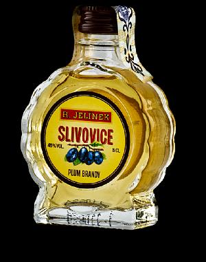 R. Jelínek Slivovice Zlatá 45% 0,05L (holá láhev)