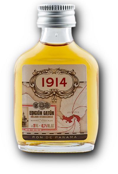 Ron 1914 Edición Gatún Mini 41,3% 0,02L (holá láhev)