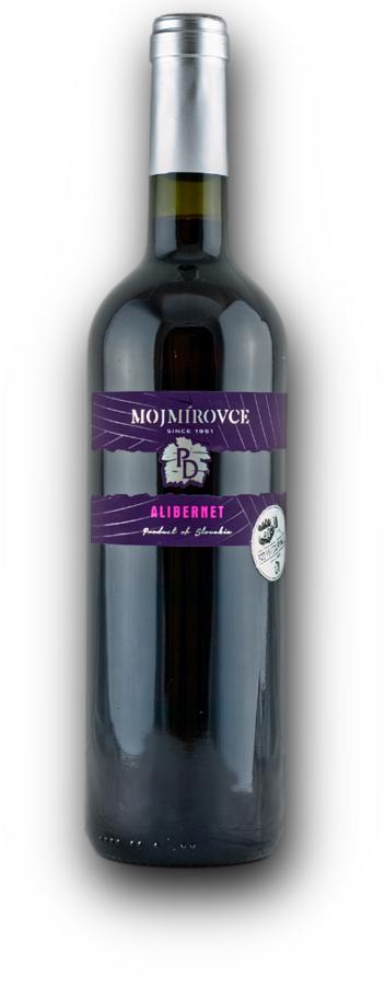PD Mojmírovce Alibernet D.S.C. 2021 Suché Červené 12% 0,75L
