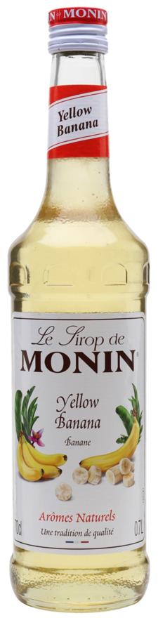 Monin Banán Sirup 0,7l (holá láhev)