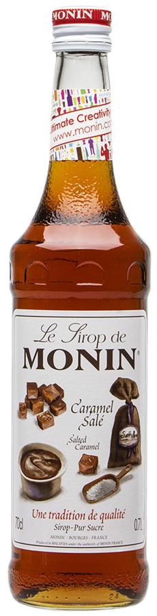Monin Salted Caramel Sirup 0.7L (holá láhev)
