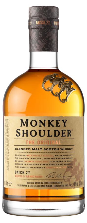 Monkey Shoulder 40% 0,7L (holá láhev)