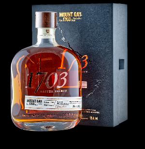 Mount Gay 1703 Master Select, 2019 Release 43% 0,7L (dárkové balení kazeta)