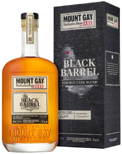 Mount Gay Black Barrel Double Cask Blend 43% 0,7L (karton)