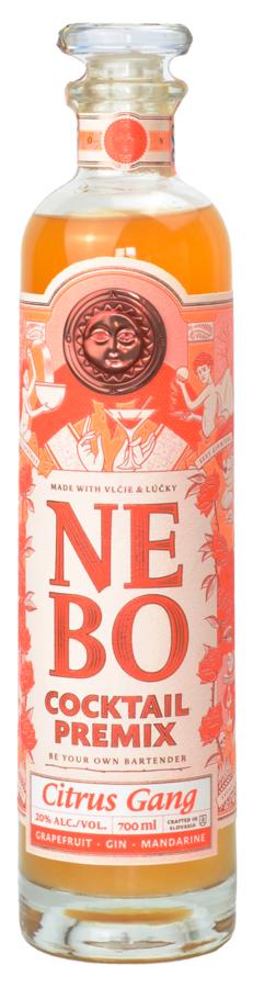 NEBO Cocktail Premix CITRUS GANG 20% 0.7L (holá láhev)