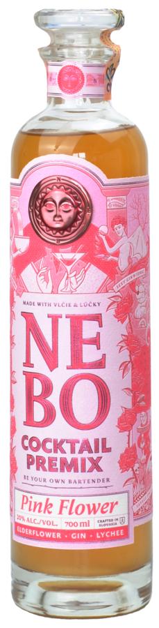 NEBO Cocktail Premix PINK FLOWER 20% 0.7L (holá láhev)