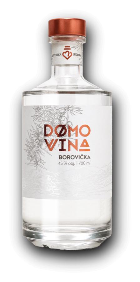 Domovina Borovička 45% 0,7L (holá láhev)
