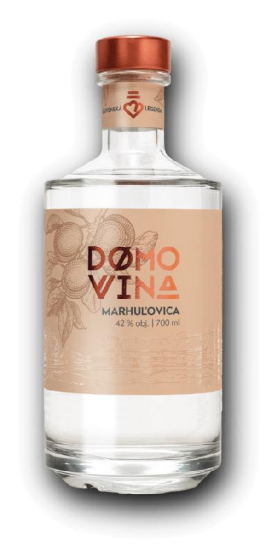 Domovina Marhuľovica 42% 0,7L (holá láhev)