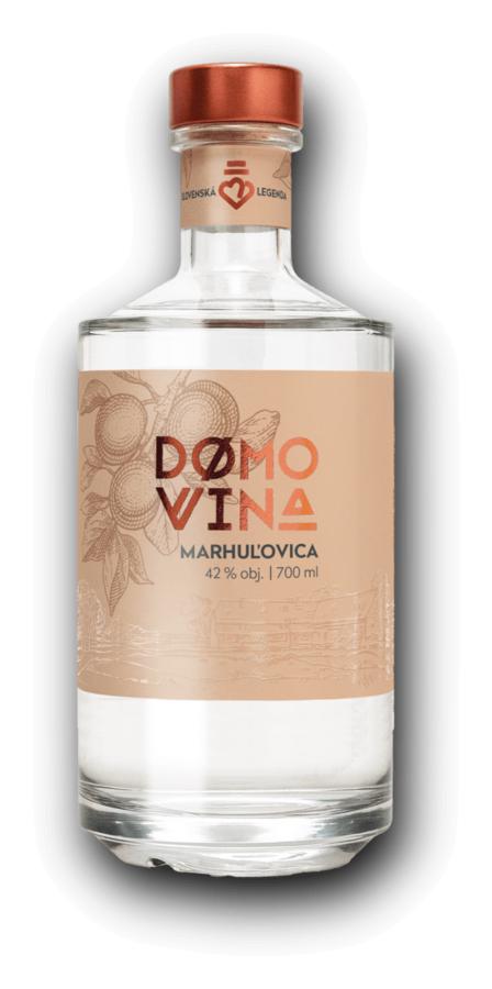 Domovina Marhuľovica 42% 0,7L (holá láhev)