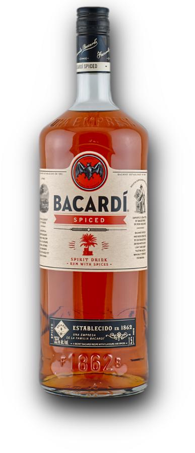 Bacardí Spiced 35% 1,5L (holá láhev)