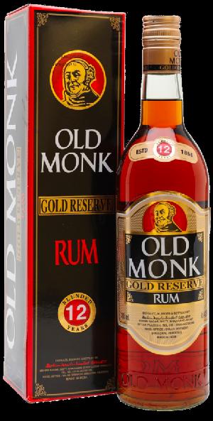 Old Monk Gold Reserve 12YO 42,8% 0,7l (karton)