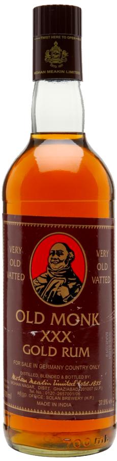 Old Monk Gold XXX 37,5% 0,7l (holá láhev)
