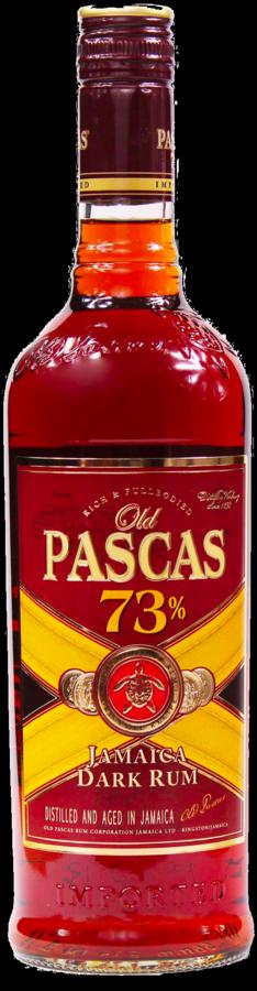 Old Pascas Dark Rum 73% 0,7l (holá láhev)