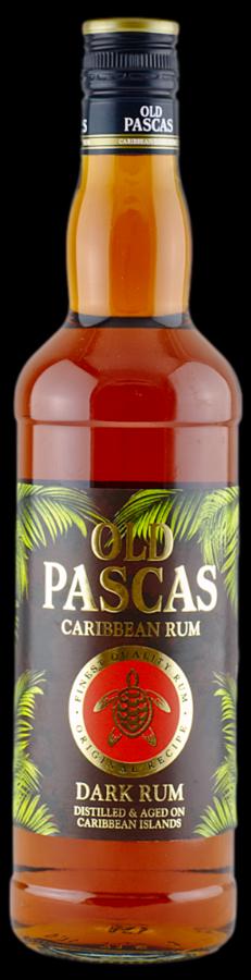 Old Pascas Dark Rum 37,5% 0,7L (holá láhev)