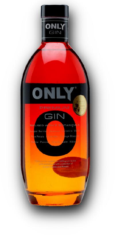 Only Gin Premium 43% 0,7L (holá láhev)