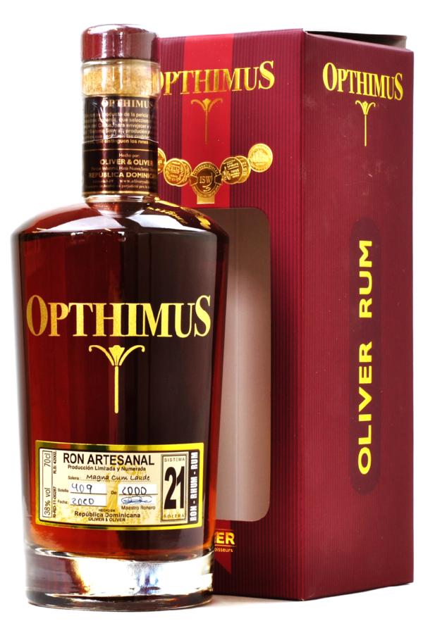 Opthimus Magna Cum Laude Solera 21 Rum 38 % – 0,7 l
