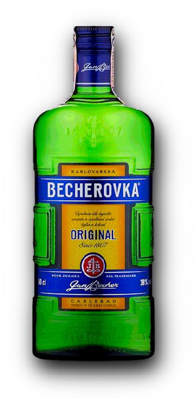 Becherovka 38% 0,5l (holá láhev)