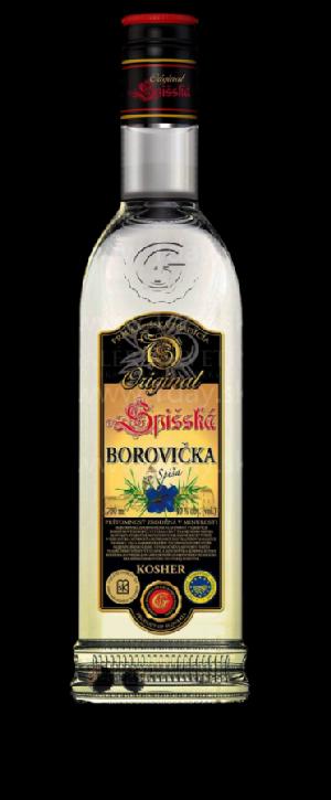 Borovička Spišská Koscher 40% 0,7l (holá láhev)