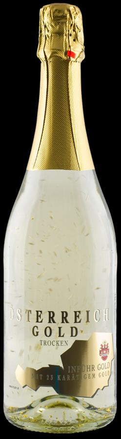 Österreich Gold Trocken 23k Zlato 9,5% 0,75L (holá láhev)
