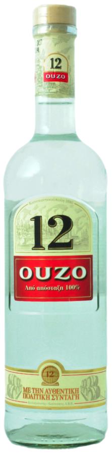 Ouzo 12 38% 0.7L (holá láhev)