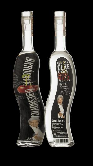 Skrúcaná Čerešňovica 43% 0,5L (holá láhev)